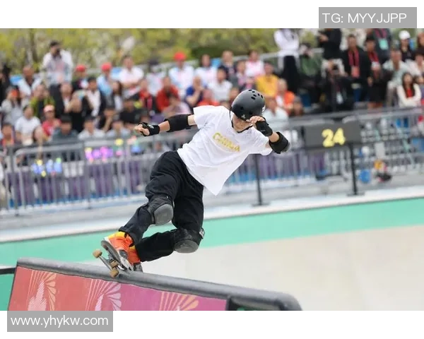 南京滑板队在极限运动会中以67分稳居积分榜首位